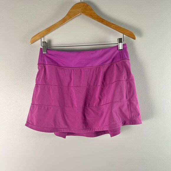 Lululemon Pace Rival Mid-Rise Skirt Vivid Plum - Picture 3 of 7